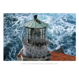 Point Conception Light California 1881 5