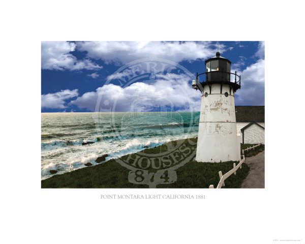 Point Montara Light California 1881