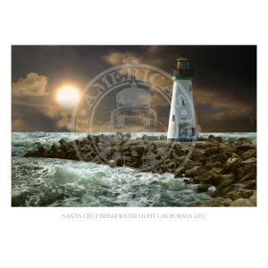 Santa Cruz Breakwater Light California 2002