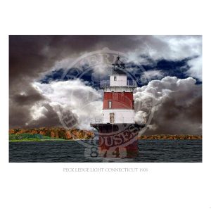 Peck Ledge Light Connecticut 1906