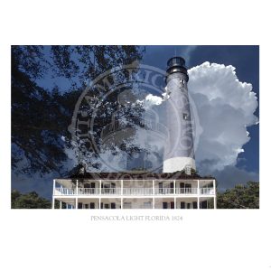 Pensacola Light Florida 1824