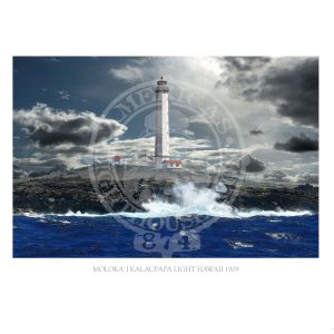 Moloka'i Kalaupapa Light Hawaii 1909