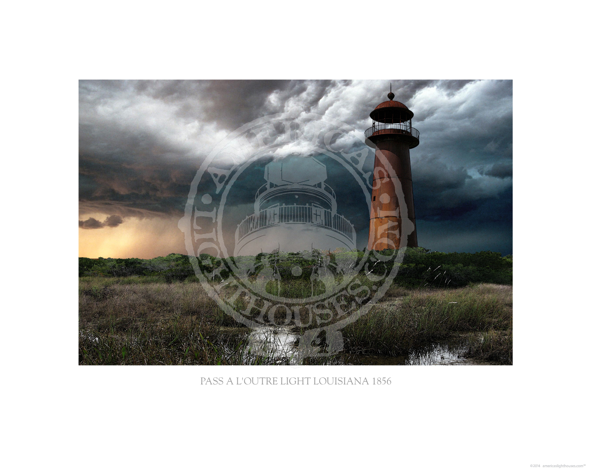 Pass a 'Outre Light Louisiana 1856