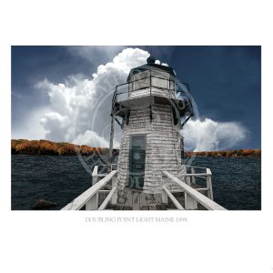 Doubling Point Light Maine 1898