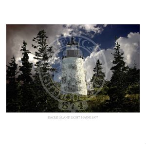 Eagle Island Light Maine 1837