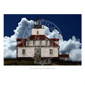 Egg Rock Light Maine 1875