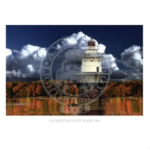 Goose Rocks Light Maine 1890