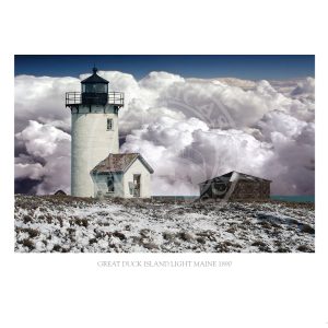 Great Duck Island Light Maine 1890
