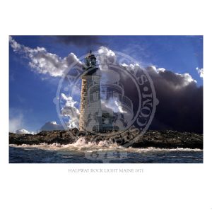 Halfway Rock Light Maine 1871