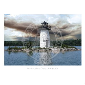 Ladies Delight Light Maine 1908
