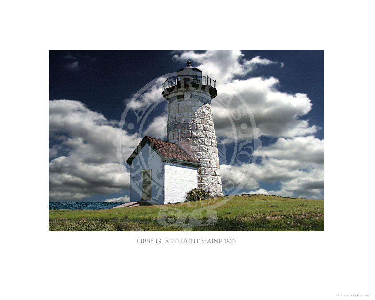 Libby Island Light Maine 1823