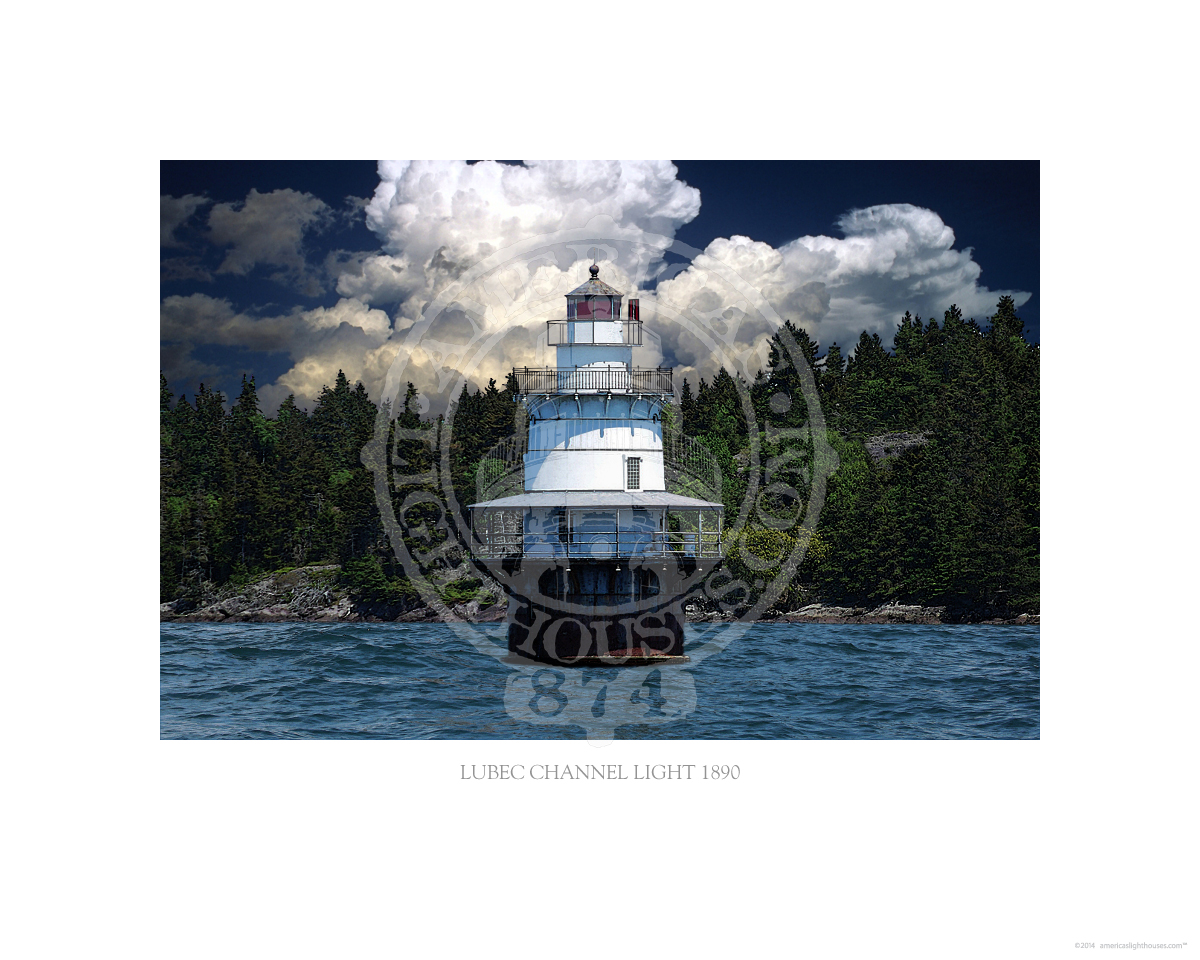 Lubec Channel Light 1890