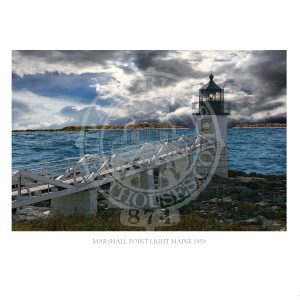 Marshall Point Light Maine 1858
