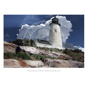 Pemaquid Point Light Maine 1827