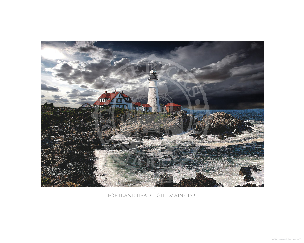 Portland Head Light Maine 1791