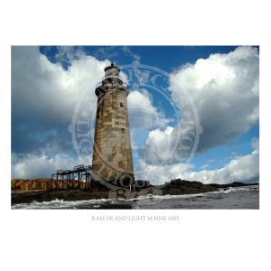 Ram Island Light Maine 1905