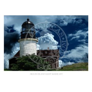 Seguin Island Light Maine 1857