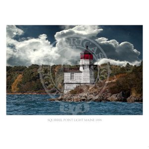 Squirrel Point Light Maine 1898