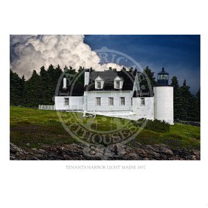 Tenants Harbor Light Maine 1857