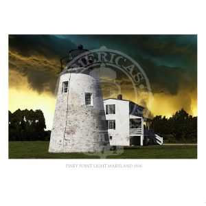 Piney Point Light Maryland 1836