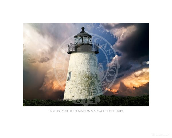 Bird Island Light Marion Massachusetts 1819