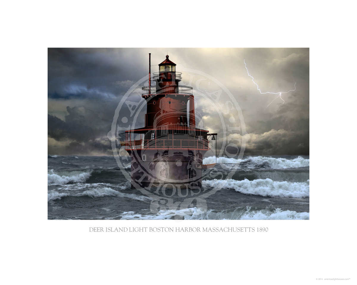 Deer Island Massachusetts 1890