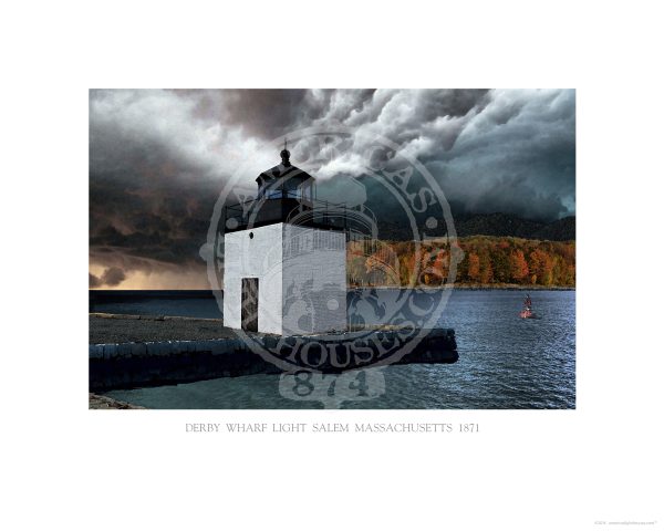 Derby Wharf Light Massachusetts 1871