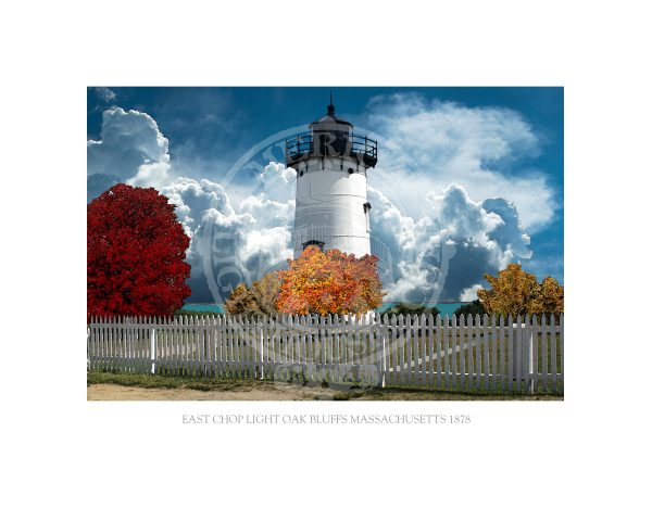 East Chop Light Massachusetts 1878 A