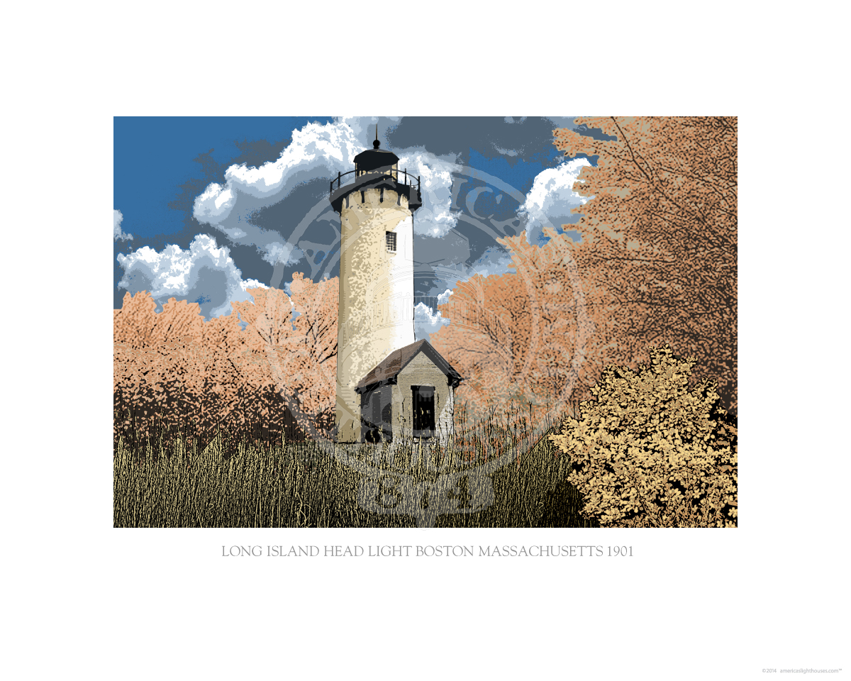 Long Island Head Boston Massachusetts 1901