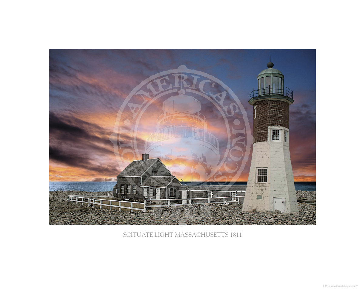 Scituate Light Massachusetts 1811