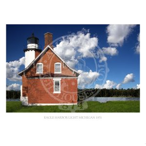 Eagle Harbor Light Michigan 1851