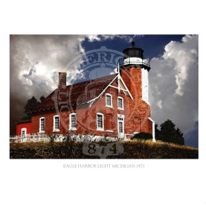 Eagle Harbor Light Michigan 1871