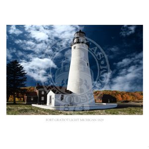 Fort Gratiot Light Michigan 1829