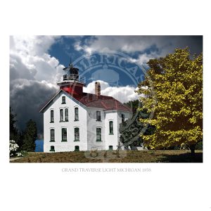 Grand Traverse Light Michigan 1858
