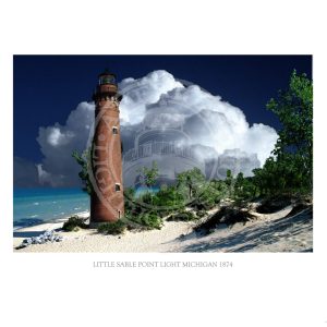 Little Sable Point Light Michigan 1874