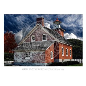 Little Traverse Lighthouse Michigan 1884