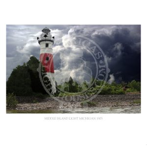 Middle Island Light Michigan 1905