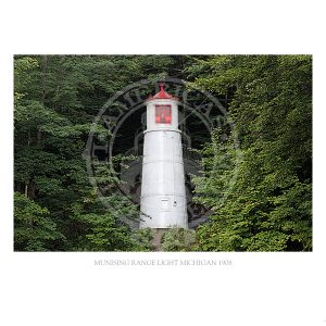 Munising Range Light Michigan 1908