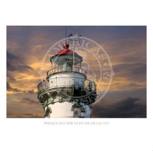 Presque Isle New Light Michigan 1871