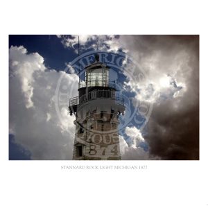 Stannard Rock Light Michigan 1878