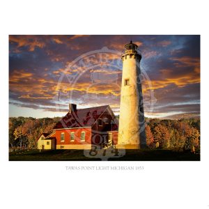 Tawas Point Light Michigan 1853