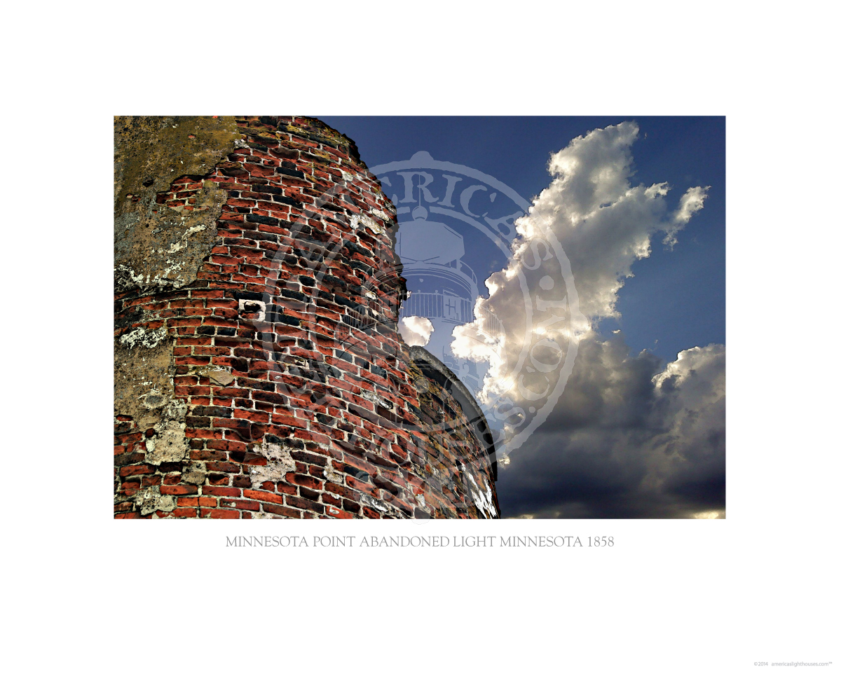 Minnesota Point Light Abandoned Minnesota 1858