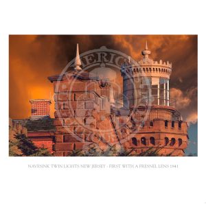 Navesink Twin Lights New Jersey 1841