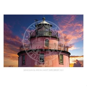 Miah Maull Shoal Light New Jersey 1913