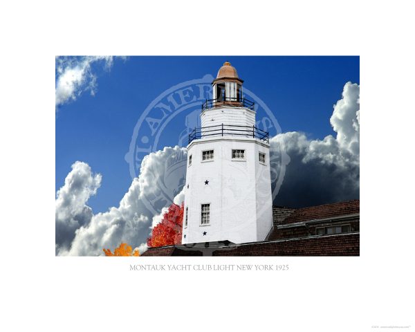 Montauk Yacht Club Light New York 1925