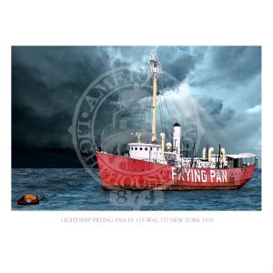Lightship Frying Pan LV 115 WAL 537 New York 1930