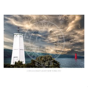 Cayuga Inlet Light New York 1917