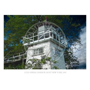 Cold Spring Harbor Light New York 1890
