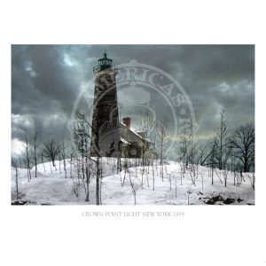 Crown Point Light New York 1859