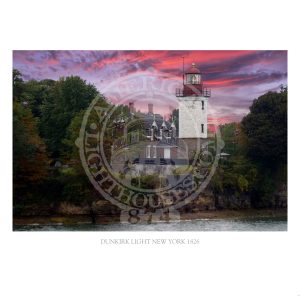 Dunkirk Light New York 1826
